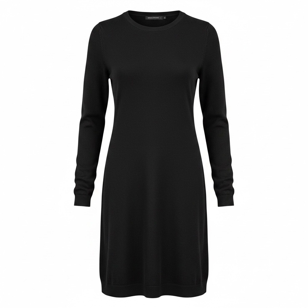 Banana Republic Filpucci Italian Wool Cashmere Blend Knit Sweater Dress M Modest
